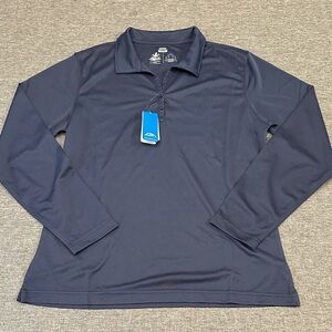 AJM Performance Long Sleeve Polo